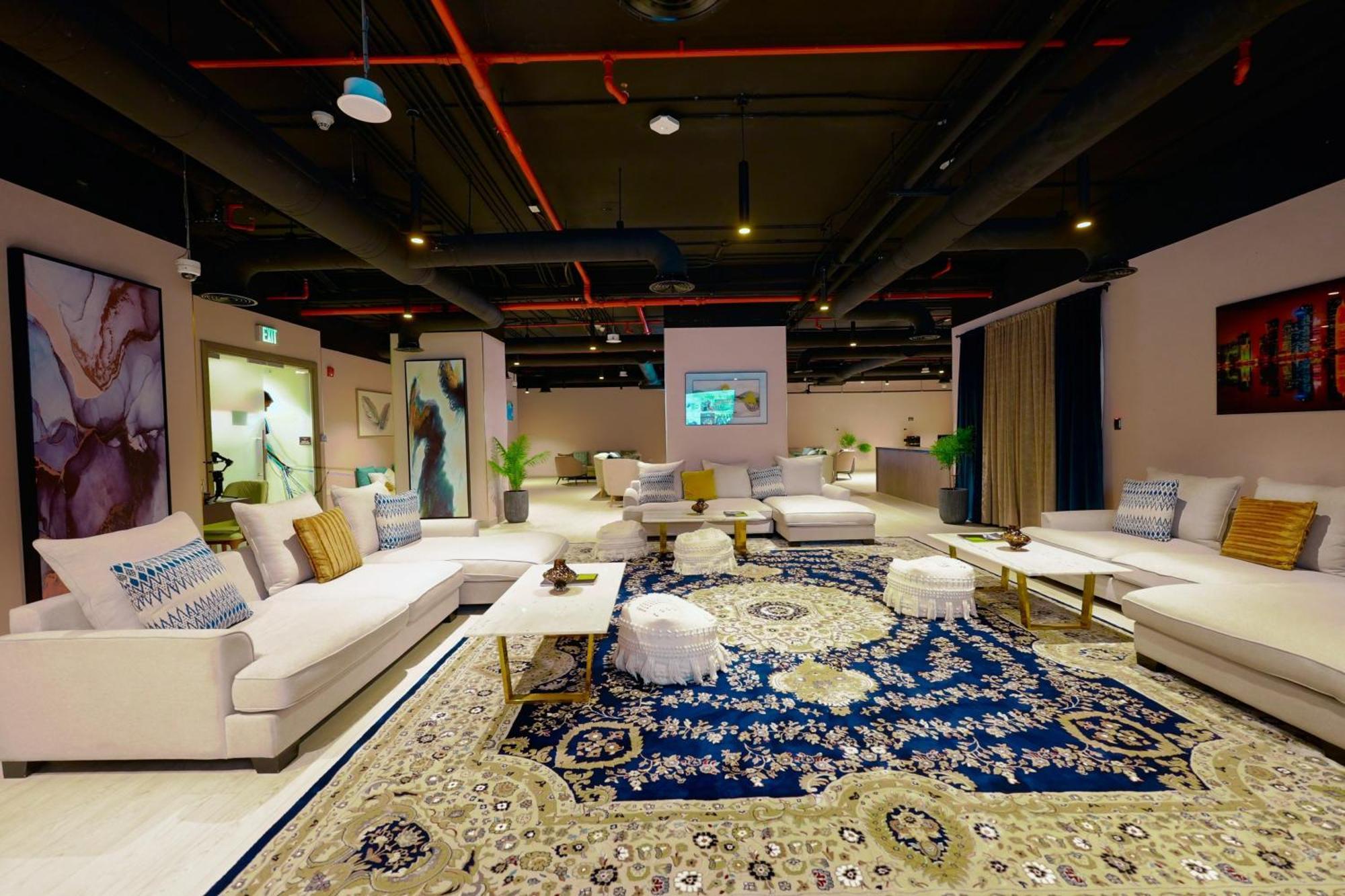 Steigenberger Residence Doha Exterior foto The lounge at the airport
